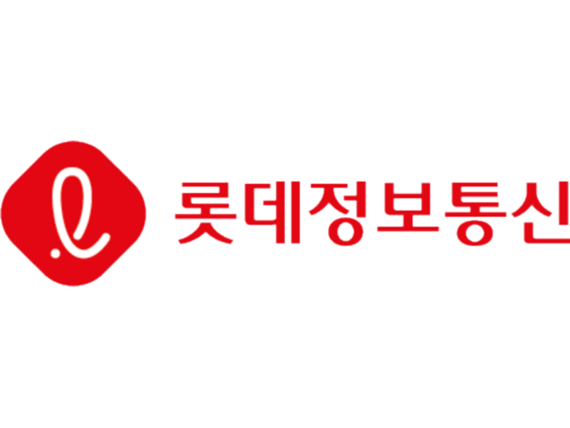 롯데정보통신 로고